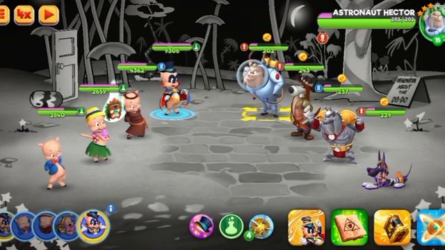Looney Tunes World Of Mayhem - Wackynvasion Battle Music (4x Speed) смотреть онлайн