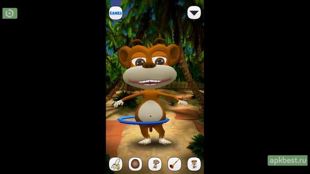 Обзор - Говорящая Обезьяна (Talking Monkey) - для Андроид смотреть онлайн