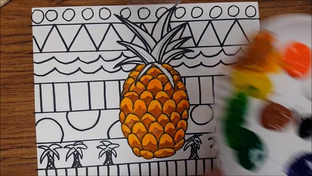 Romero Britto Style Painting