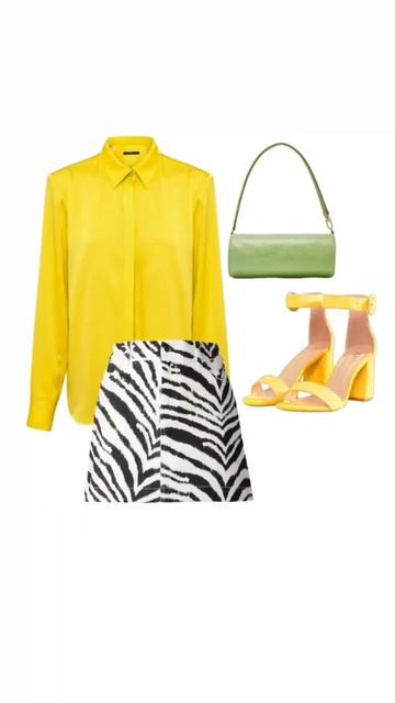 Inspo animal print with color #zebra #moda #fashion смотреть онлайн