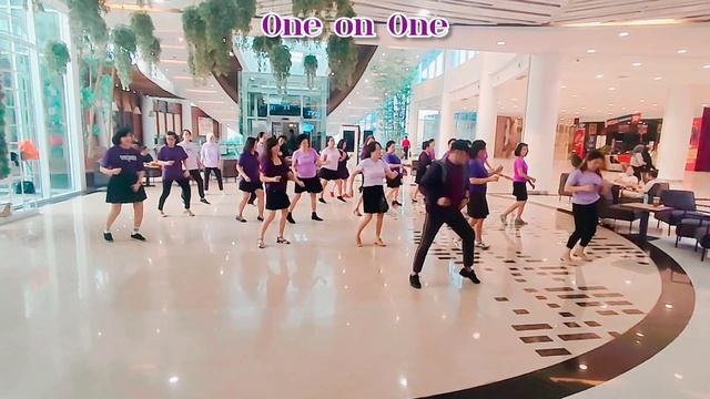 One on One - line dance | Karl-Harry Winson (UK) & Jamie Barnfield (UK) смотреть онлайн