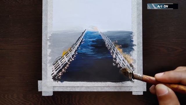 PEACEFUL NATURE SMOOTH MOTION PAINTING (Art-40) _ Art DN _ Dibyansu Nag смотреть онлайн