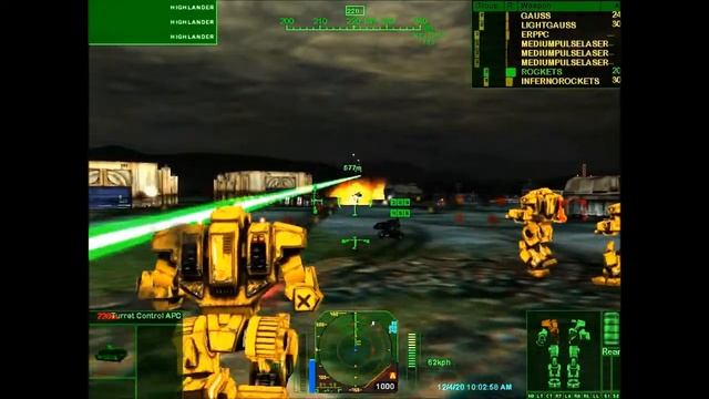 Highlander - MW4 Mercenaries - Hesperus II - Mech Works Attack смотреть онлайн