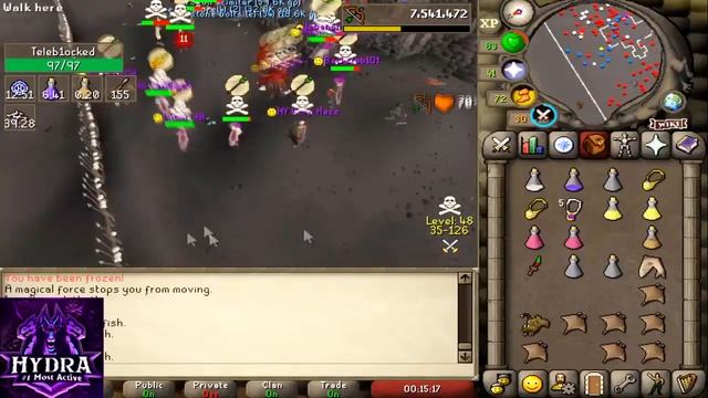 HYDRA VS RESISTANCE OSRS PURE WAR 28/03/2020 смотреть онлайн