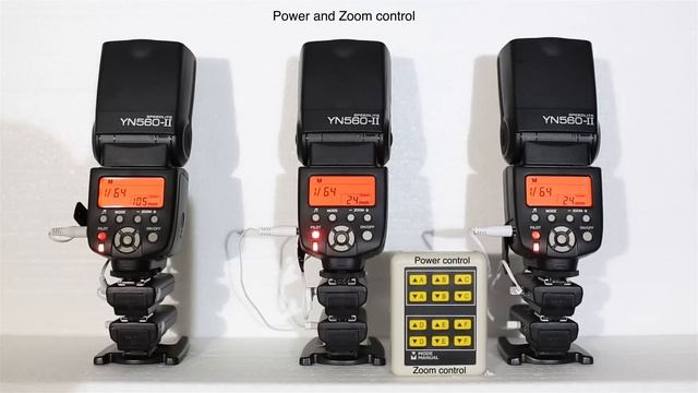 3 speedlights independent power and zoom remote control смотреть онлайн