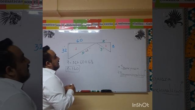 Explicitación Del Teorema De Pitágoras Y Semejanza De Triángulo. Tercero De Secundaria. Te Explicó