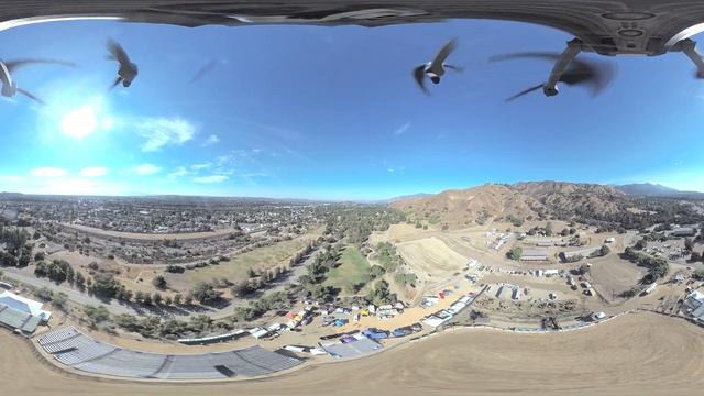 San Dimas Charity PRCA Rodeo Setup - 360 Degrees / 4K смотреть онлайн