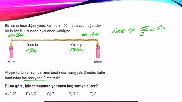 TYT MATEMATİK (Problemler: Hız Problemleri Orta İleri Düzey) смотреть онлайн