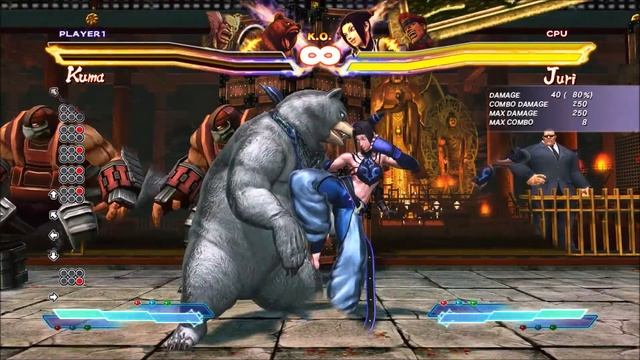 "Bearing the Burden" - Kuma Combo & Tech Video for Street Fighter x Tekken v2013 смотреть онлайн