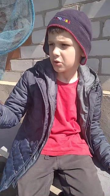 Как я поймал ящерицу! Привет мамочке! смотреть онлайн