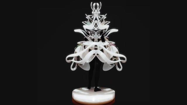 Rococo digital dress / digital fashion design смотреть онлайн