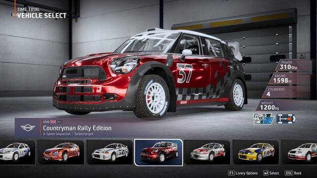 EA Sports WRC - All Cars