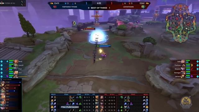 Highlights Atlantis Leviathans vs Tartarus Titans SMITE Pro League Phase 1 Week 2 смотреть онлайн