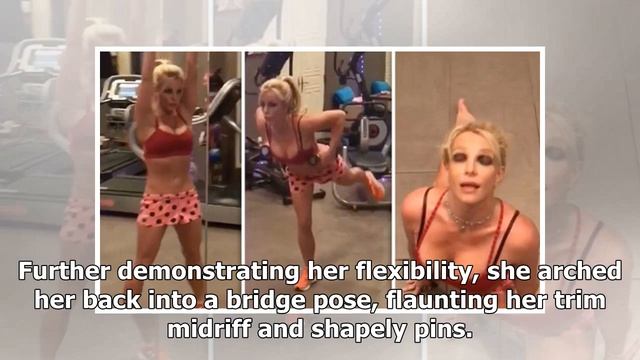 Britney Spears tour 2018: Star gets VERY flexible in busty bra for raunchy workout video смотреть онлайн