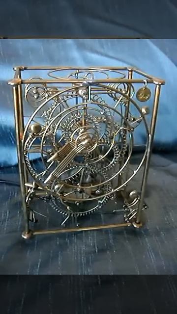 brass mechanical clock смотреть онлайн
