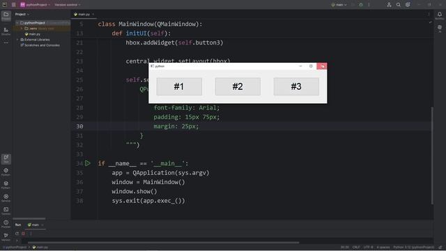 Python PyQt5 add CSS-like properties easy! 🎨 смотреть онлайн