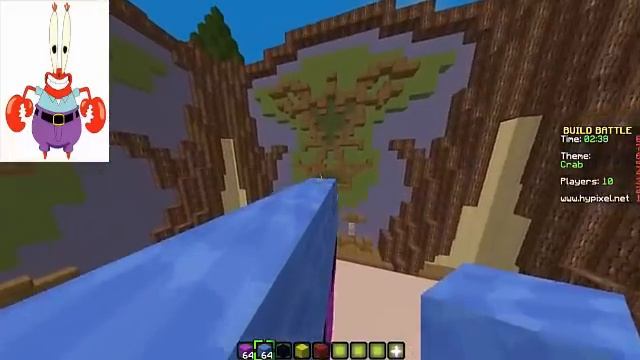 ME KING الي يسوي سلطعون اول هو الفايز #Build Battle смотреть онлайн