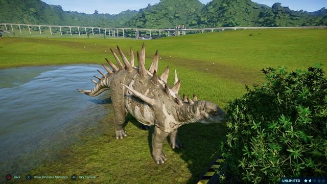 **Jurassic World Evolution: Spinoraptor Vs Chungkingosaurus**