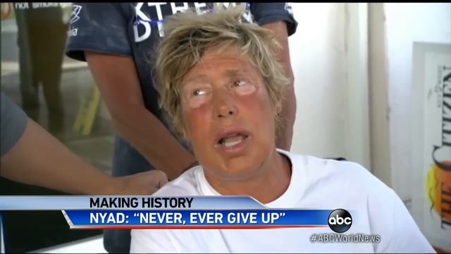 64-Year-Old Diana Nyad Swims From Cuba to Florida смотреть онлайн
