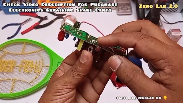 Dead Mosquito Bat Repair || Circuit Repair No Spark Problem смотреть онлайн