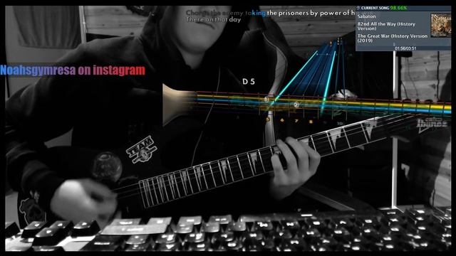 Sabaton - 82nd All the Way (Rocksamith CDLC) (Lead Guitar) (Guitar Cover) смотреть онлайн