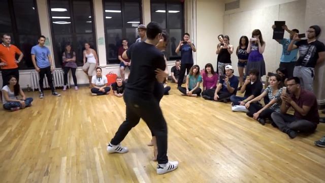 Freddy Marinho & Andressa Marinho- Horizontal Axis Zouk Workshop - Fall For Zouk NY 2015 смотреть онлайн