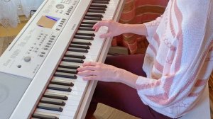 Аккомпанемент аккордами на пианино