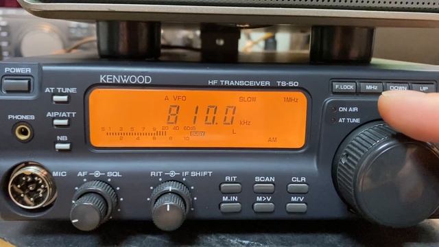 Real KENWOOD TS-50 reception audio quality смотреть онлайн
