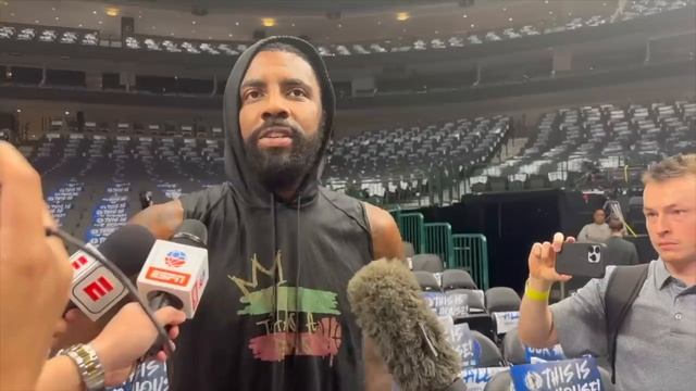 Kyrie Irving Shootaround Interview Before Mavs-Thunder Game 6 смотреть онлайн