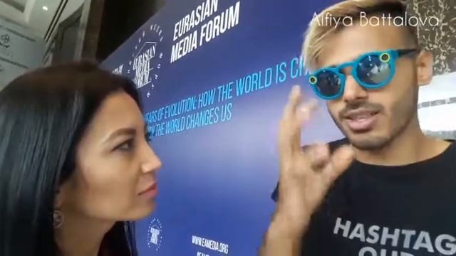 Интервью на сотку с Yusuf Omar . Альфия Батталова смотреть онлайн