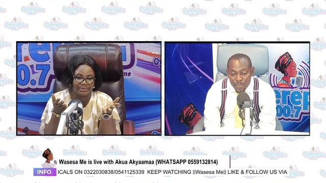 Wasesa Me is live with Akua Akyaamaa (WHATSAPP 0559132814) 18-02-2024 смотреть онлайн