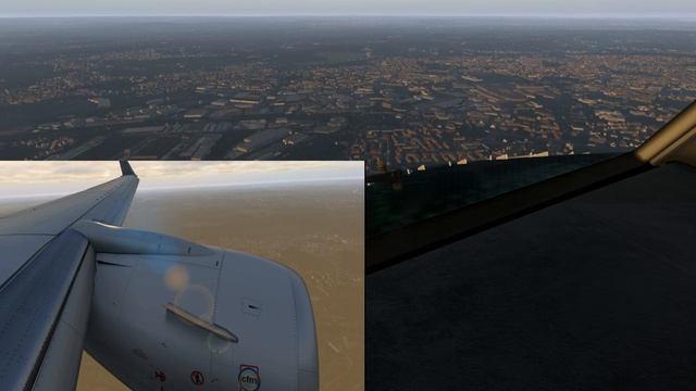X PLANE 11 | 737 800 ZIBO | Aer Lingus, EGLL Landing dual camera смотреть онлайн