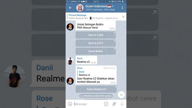 Link dan Cara Join Grup telegram GCAM ( Google Camera) смотреть онлайн