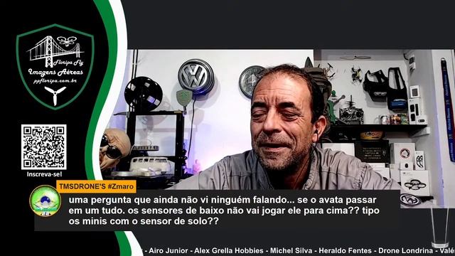 AO VIVO - FloripaLive - FALANDO DE DRONES - Toda Quarta 20h! смотреть онлайн
