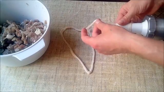 Рецепт домашней колбаски в бочке