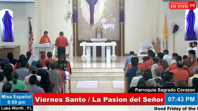 Viernes Santo / La Pasion del Señor – Año B | Spanish Mass 6pm 03/29/2024 смотреть онлайн