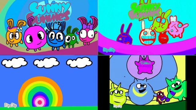 Sunny Bunnies Special Intro Effects : AMAZING PARODY COLOR INVERSION INTRO EFFECT w/ SPECIAL REVERS смотреть онлайн