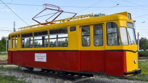 Раритетный трамвай Gotha B2-62 в Волжском