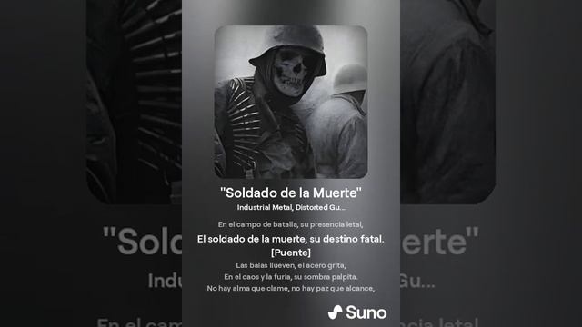 "Soldado de la Muerte" / Suno IA / suno.com/@djduanchito смотреть онлайн