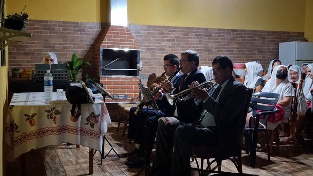 Hino 387 - Reunião Familiar - Casa do irmão Valdete e irmã Cida - 11/10/22 смотреть онлайн