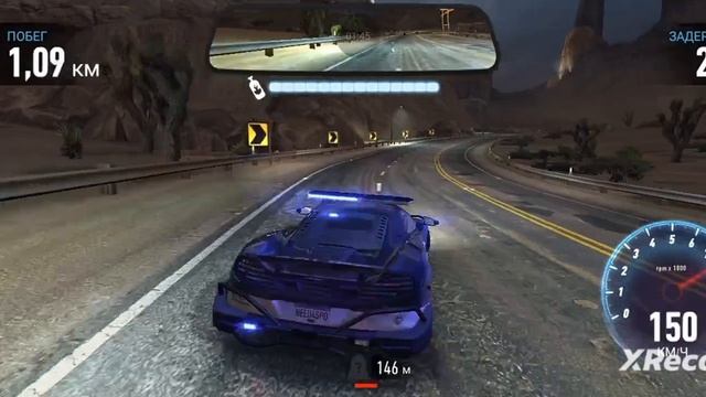 Need For Speed: NL | Погоня на пустыре (ночь 🌙) 🚔 смотреть онлайн