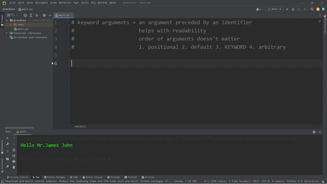 Python keyword arguments are awesome! 🗝️ смотреть онлайн