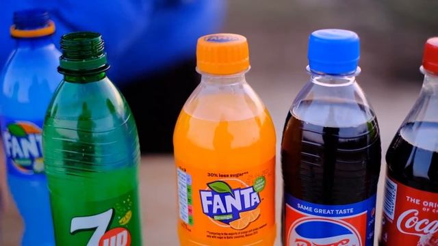 Coca Cola, Various Fanta, 7up, Mirinda, Dr Pepper, Sprite, Schweppes, Mtn Dew And Mentos Undergroun