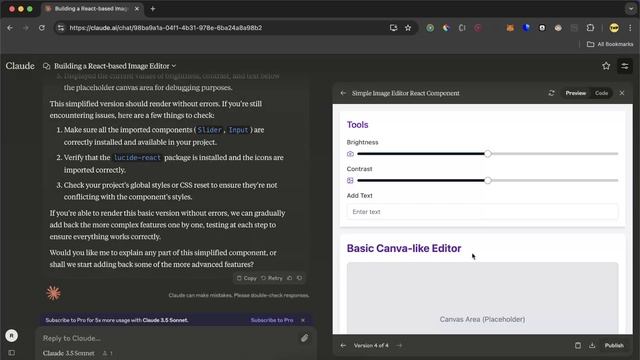 Building CANVA Clone with React JS using Claude AI смотреть онлайн