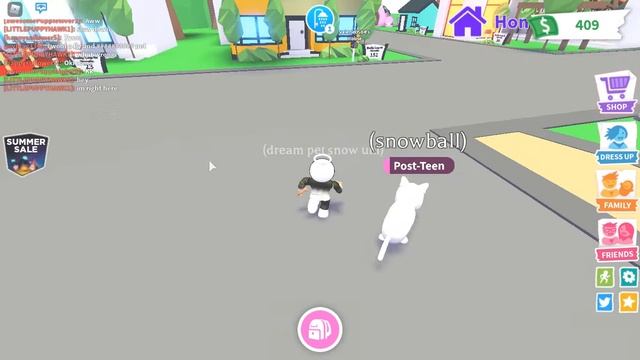 Adopt me trying to make a neon snow puma part 1 смотреть онлайн