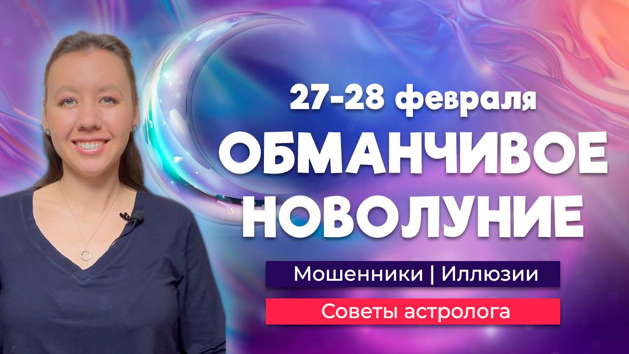 ОБМАНЫ В НОВОЛУНИЕ | Мошенники, иллюзии и дезориентация! На что опереться? смотреть онлайн