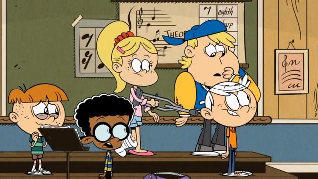 Paula pointing at Lincoln with her crutch for 10 minutes смотреть онлайн