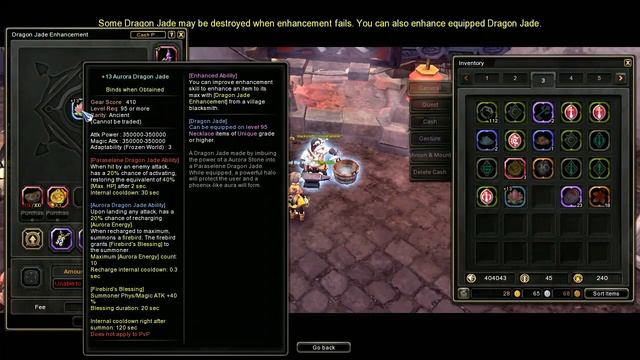 Dragon Nest SEA | Enhancing Aurora Jade +11-15 Journey смотреть онлайн