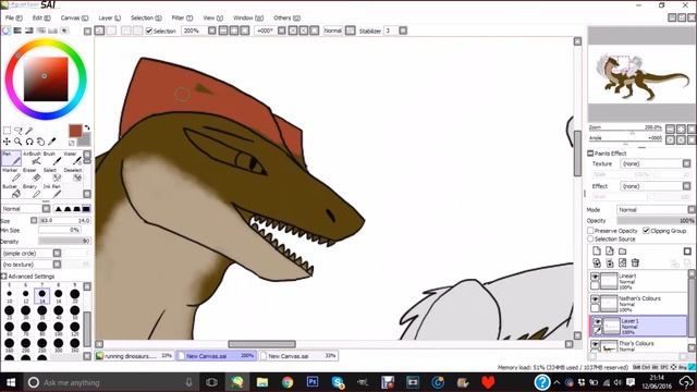 Dinosaur Love - Speedpaint смотреть онлайн