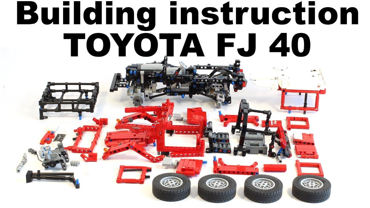 Video instruction LEGO Toyota FJ 40 смотреть онлайн